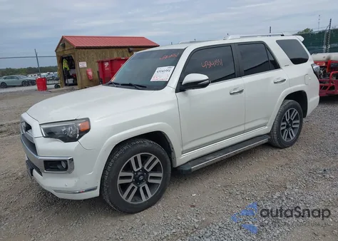 2016 Toyota 4Runner Limited z USA, uszkodzony, nr VIN JTEBU5JR7G5327723